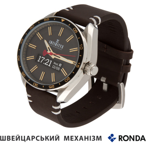 хорошая модель Смарт-часы Atrix Infinitys X10 45mm Swiss Classic Chrono Gold-Brown (swwpaii1sccgb)