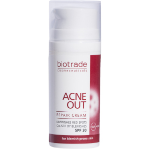 Відновлюючий крем Biotrade Acne Out SPF 30 30 г (3800221840761) краща модель в Черкасах