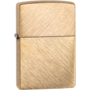 Запальничка Zippo 29830 Herringbone Sweep Brass Золотиста (Zippo 29830) ТОП в Черкасах