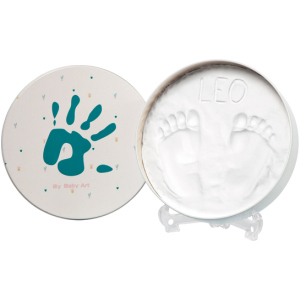 Набор для создания отпечатка ручки и ножки малыша Baby Art Магическая коробочка Круглая (3601094200) (3220660304400) в Черкассах