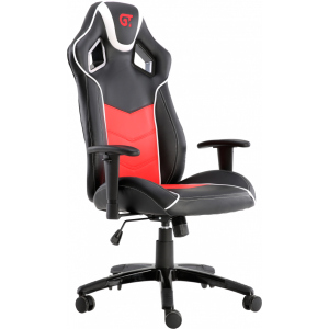 Крісло для геймерів GT RACER X-2560 Black/White/Red