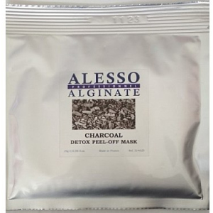 Маска для лица Alesso Charcoal Detox Детокс очищающая для стрессовой кожи 200 г (3273629314439) в Черкассах