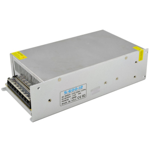 Блок питания ICM S-600-12 12V 50A 600W (металлический) в Черкассах