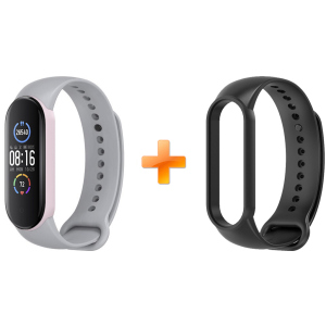 Xiaomi Mi Band 5 MiJobs Dual Color Grey/Pink (MJ5-DSS003GP) в Черкасах