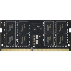 Оперативна пам'ять Team Elite SODIMM DDR4-3200 8192MB PC4-25600 (TED48G3200C22-S01) краща модель в Черкасах