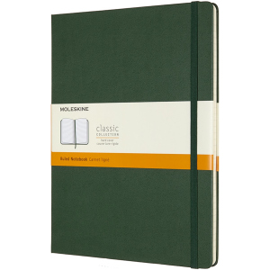 Нотатник Moleskine Classic 19 x 25 см 192 сторінки в лінійку Миртовий Зелений (8058647629100) рейтинг