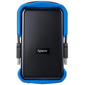 Зовнішній жорсткий диск Apacer USB 2TB AC631 Black/Blue (AP2TBAC631U-1) в Черкасах