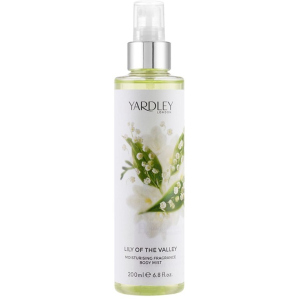 Спрей для тела Yardley Lily of the Valley 200 мл (5060322953922) лучшая модель в Черкассах