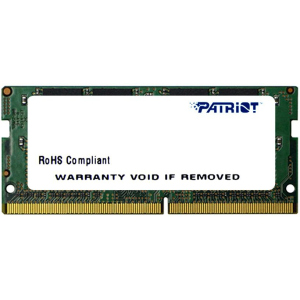 Оперативна пам'ять Patriot SODIMM DDR4-2666 8192MB PC4-21300 Signature Line (PSD48G266681S) ТОП в Черкасах