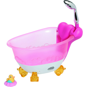 Автоматическая ванночка для куклы Baby Born Забавное Купание свет, звук (828366) лучшая модель в Черкассах