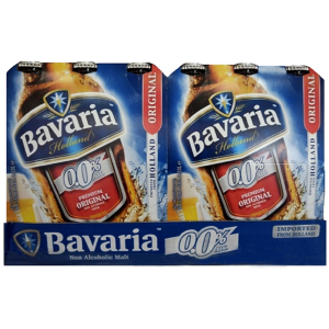 хорошая модель Упаковка пива Bavaria безалкогольное светлое фильтрованное 0.0 % 0.33 л x 24 шт (8714800016988)