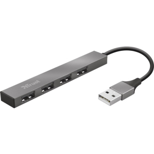 USB-хаб Halyx Aluminium 4-Port Mini USB Hub (tr23786) краща модель в Черкасах