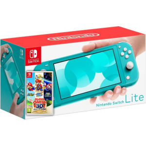 Nintendo Switch Lite Turquoise + Гра Super Mario 3D All-Stars ТОП в Черкасах