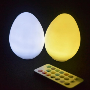 Світлодіодні водонепроникні світильники Ledart EGG79W на батарейках з пультом дистанційного керування, набір 2шт в Черкасах