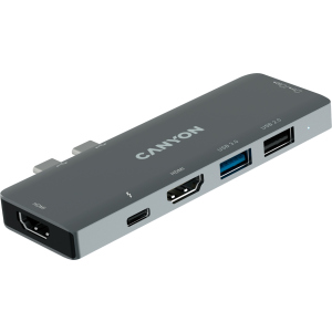 Хаб Canyon для MacBook 7-в-1: USB-C Power Delivery 100 Вт (CNS-TDS05B) в Черкассах