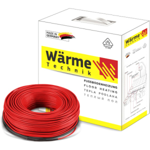 Кабель нагрівальний Warme Twin Flex Cable 80 м/1200 Вт (WTFC 1200) краща модель в Черкасах