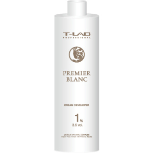 Крем-проявник T-LAB Professional Premier Blanc Cream Developer 3.5 vol 1% 1000 мл (5060466661738) надійний
