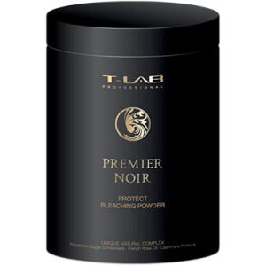 Пудра T-LAB Professional Premier Noir Bleaching Powder для защиты и осветления волос 500 мл (5060466661806) в Черкассах