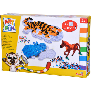 Термомозаїка Simba Toys Веселий Зоопарк 9 мотивів 4500 елементів (6374279) в Черкасах