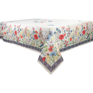 Скатертина Lefard Home Textile Chamomille 140х140 см (732-010) краща модель в Черкасах