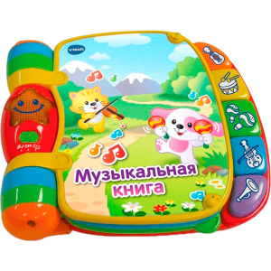 Развивающая игрушка VTech Музыкальная книга со звуковыми эффектами (80-166726) (3417761667262) ТОП в Черкассах