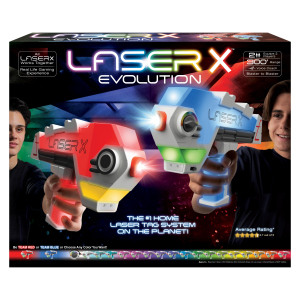 Ігровий набір для лазерних боїв Lazer X Evolution для двох гравців (88908) рейтинг