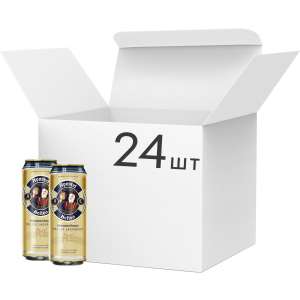 Упаковка пива Apostel Helles Lager светлое фильтрованное 5% 0.5 л х 24 шт (4054500101138) лучшая модель в Черкассах