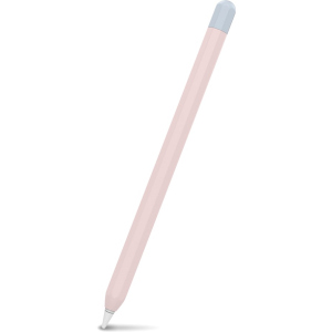 Двухцветный силиконовый чехол AhaStyle для Apple Pencil (1‑го поколения) Розовый, светло-синий (AHA-01940-PNL) надежный