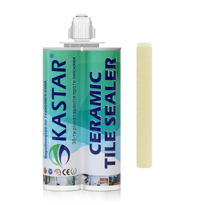 Двокомпонентна епоксидна фуга затирка Kastar Ceramic Tile Sealant Pearl Gold/Бежевий, 400мл. ТОП в Черкасах