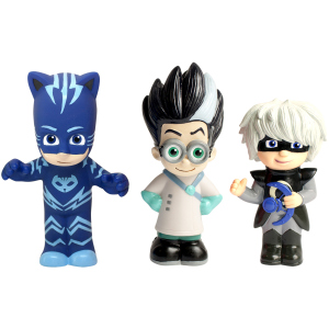 Игрушки для ванны PJ Masks Кетбой, Лунная девочка и Ромео (121862) (4820171713334) в Черкассах