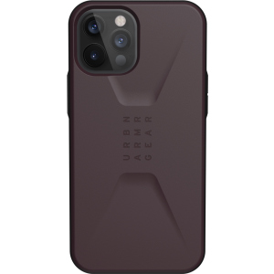 Панель UAG Civilian для Apple iPhone 12 Pro Max Eggplant (11236D114949) краща модель в Черкасах