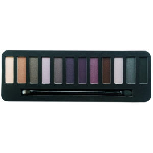 Тіні для повік W7 In The Night Eye Colour Palette палетка 12 кольорів smoky silver and deep sinks 15.6 г (5060294398141) краща модель в Черкасах