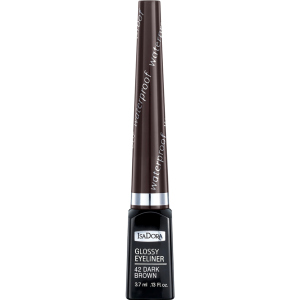 Підводка для очей Isadora Glossy Eyeliner 42 dark brown 3.7 мл 97317851128429) краща модель в Черкасах