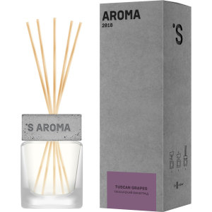 Аромадифузор Sister's Aroma Reed Diffuser Tuscan Grapes Тосканський виноград 120 мл (8681301037166) в Черкасах