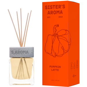 Аромадиффузор Sister's Aroma Diffuser SA Pumpkin Latte 120 мл (8681301037159)