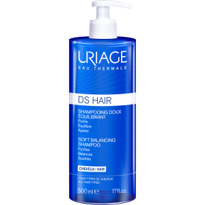 Шампунь м'який балансуючий Uriage DS Hair Soft Balancing Shampoo проти лупи 500 мл (3661434011962) в Черкасах