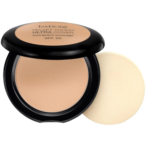 Пудра для лица Isadora Velvet Touch Ultra Cover Compact Powder 64 warm sand 7.5 г (7317852149645) лучшая модель в Черкассах