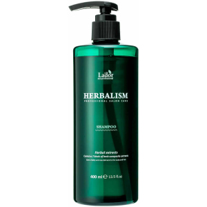 Слабокислотный травяной шампунь с аминокислотами La'dor Herbalism Shampoo 400 мл (8809181931835)