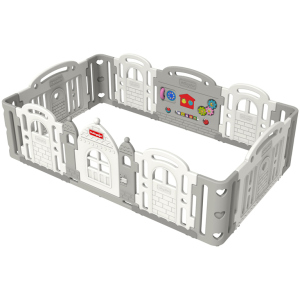 Дитячий манеж Dwinguler Castle Downy Grey (8809268161032) краща модель в Черкасах