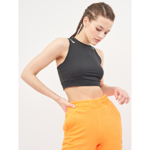 Спортивний топ Nike W Nk Aeroswift Crop Top CJ2371-010 L (193658862509) краща модель в Черкасах