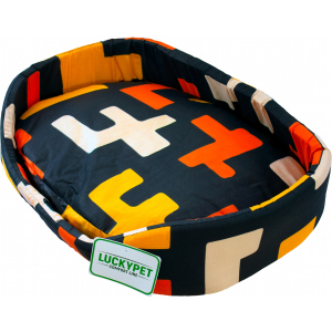 Лежак для собак і кішок Lucky pet №1 Макс 32x43x12 см Геометрія (4820224212098) ТОП в Черкасах