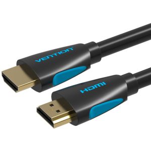 Кабель Vention HDMI-HDMI, 2 м v2.0 (VAA-M02-B200) (43387712) краща модель в Черкасах