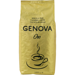 хороша модель Кава в зернах GENOVA Oro 1 кг (4820225940044)