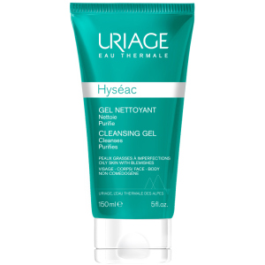 Гель для обличчя Uriage Hyseac Cleansing Gel Nettoyant Очищаючий 150 мл (3661434000973) рейтинг