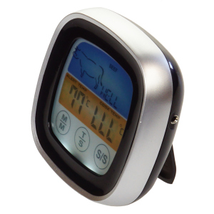Електронний термометр для м'яса Supretto з РК-дисплеєм Срібло (5982-0001) в Черкасах