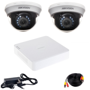 Комплект відеоспостереження Hikvision Turbo HD-2D KIT