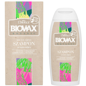 Шампунь L'biotica Biovax Rockrose & Black Cumin Мицеллярный 200 мл (5907636934028) рейтинг