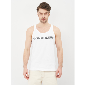 Майка Calvin Klein Institutional Logo Reg Tank J30J315249-YAF L Ck White (8719852659008) ТОП в Черкасах