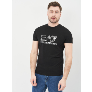 Футболка Emporio Armani 10591.1 XL (50) Черно-белая в Черкассах