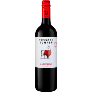 Вино Tussock Jumper Carmenere красное сухое 0.75 л 13.5% (3760204540142) ТОП в Черкассах